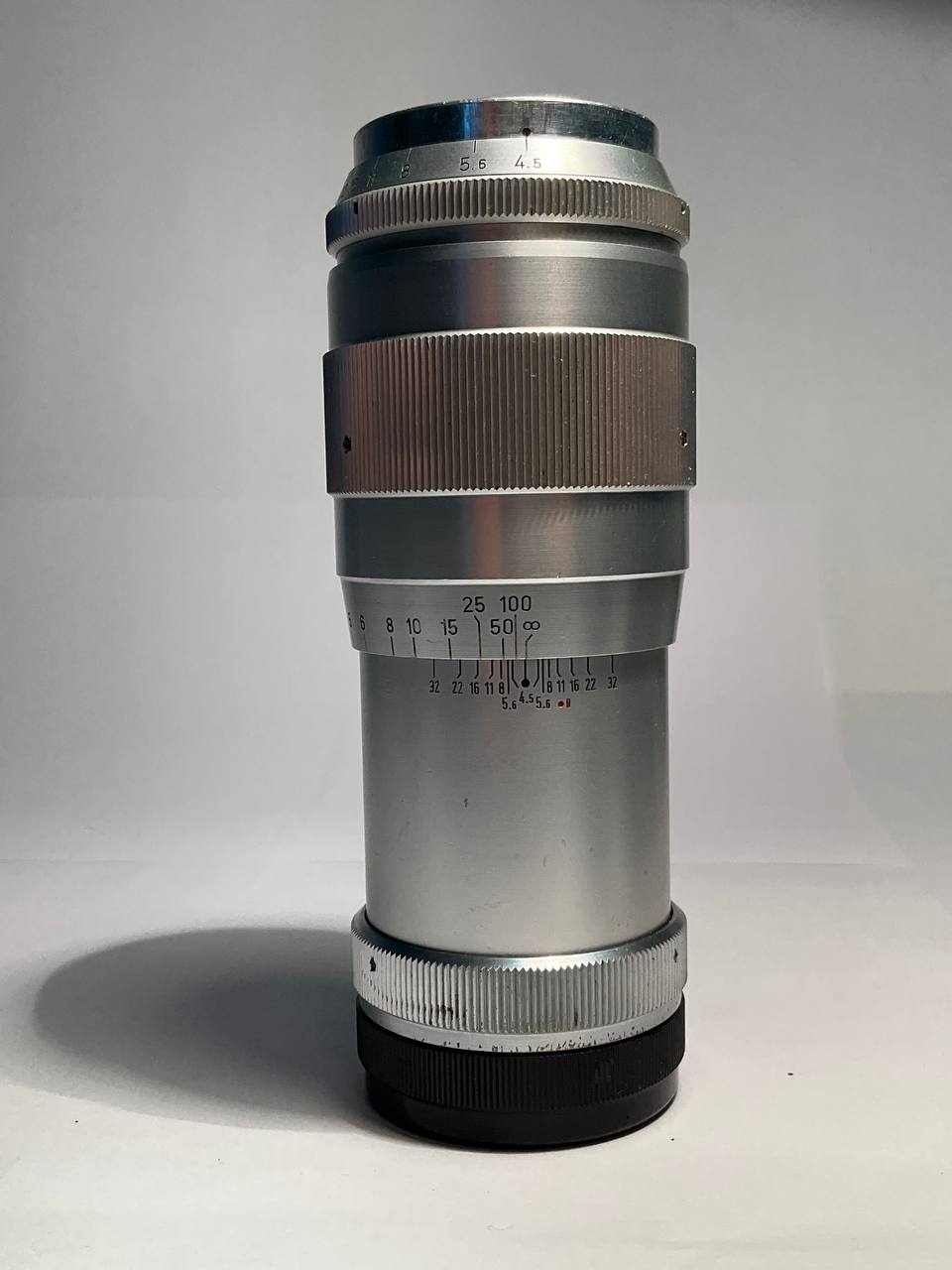 Steinheil München Culminar 135mm f/4.5 Silver Lens (M39 Mount) [AS-IS]