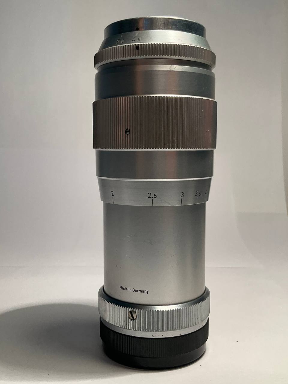 Steinheil München Culminar 135mm f/4.5 Silver Lens (M39 Mount) [AS-IS]