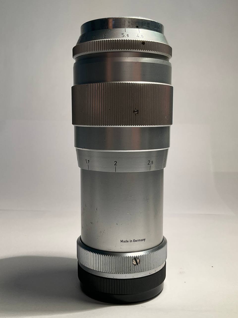 Steinheil München Culminar 135mm f/4.5 Silver Lens (M39 Mount) [AS-IS]