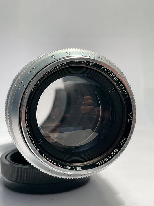 Steinheil München Culminar 135mm f/4.5 Silver Lens (M39 Mount) [AS-IS]