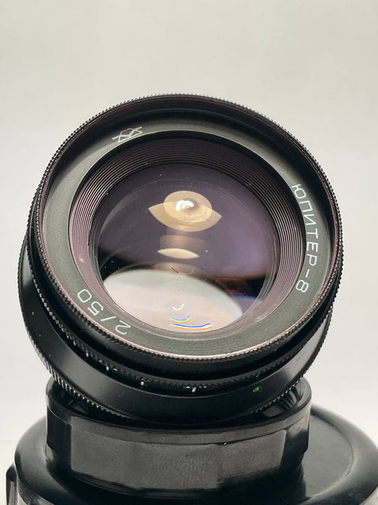 Jupiter-8 50mm f/2 Black Lens (M39 LTM) - [Tested]