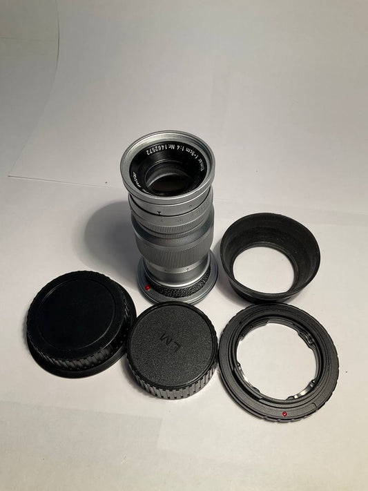 Ernst Leitz Wetzlar Elmar 90mm f/4 Chrome | Leica M / Canon RF [Tested]