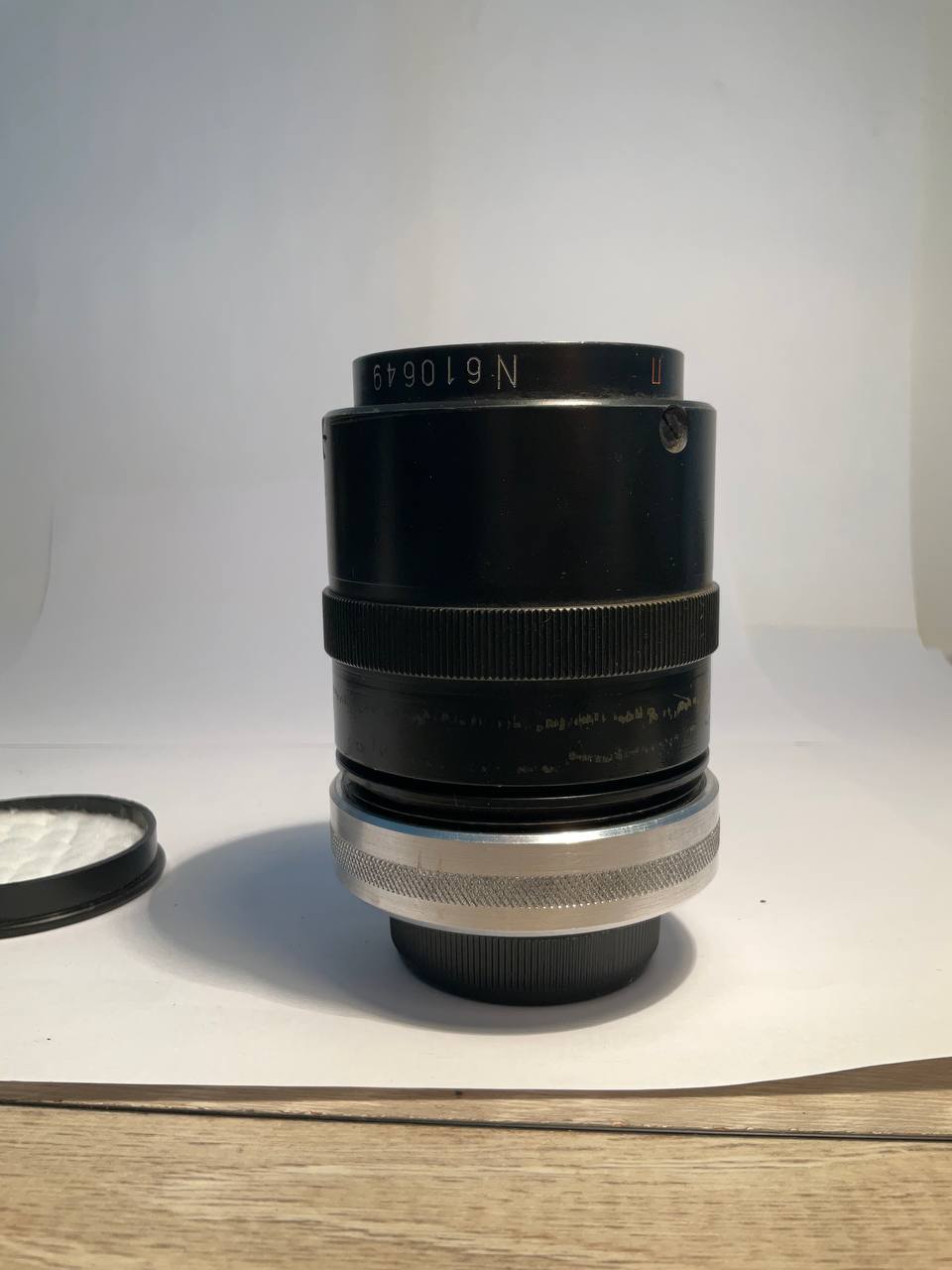 Custom Adapted RO-108-1 90mm f/2 Cinematic Lens | Red "P" Coating | M42 | (Portrait Only / As-Is)