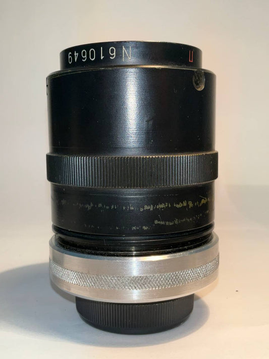 Custom Adapted RO-108-1 90mm f/2 Cinematic Lens | Red "P" Coating | M42 | (Portrait Only / As-Is)