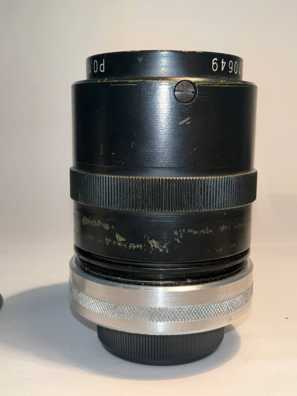 Custom Adapted RO-108-1 90mm f/2 Cinematic Lens | Red "P" Coating | M42 | (Portrait Only / As-Is)