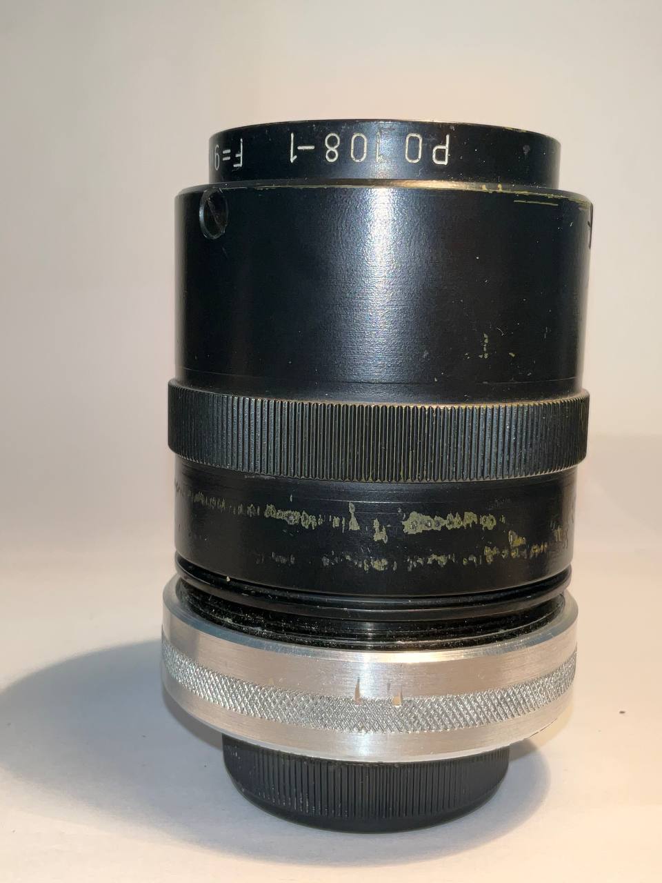 Custom Adapted RO-108-1 90mm f/2 Cinematic Lens | Red "P" Coating | M42 | (Portrait Only / As-Is)