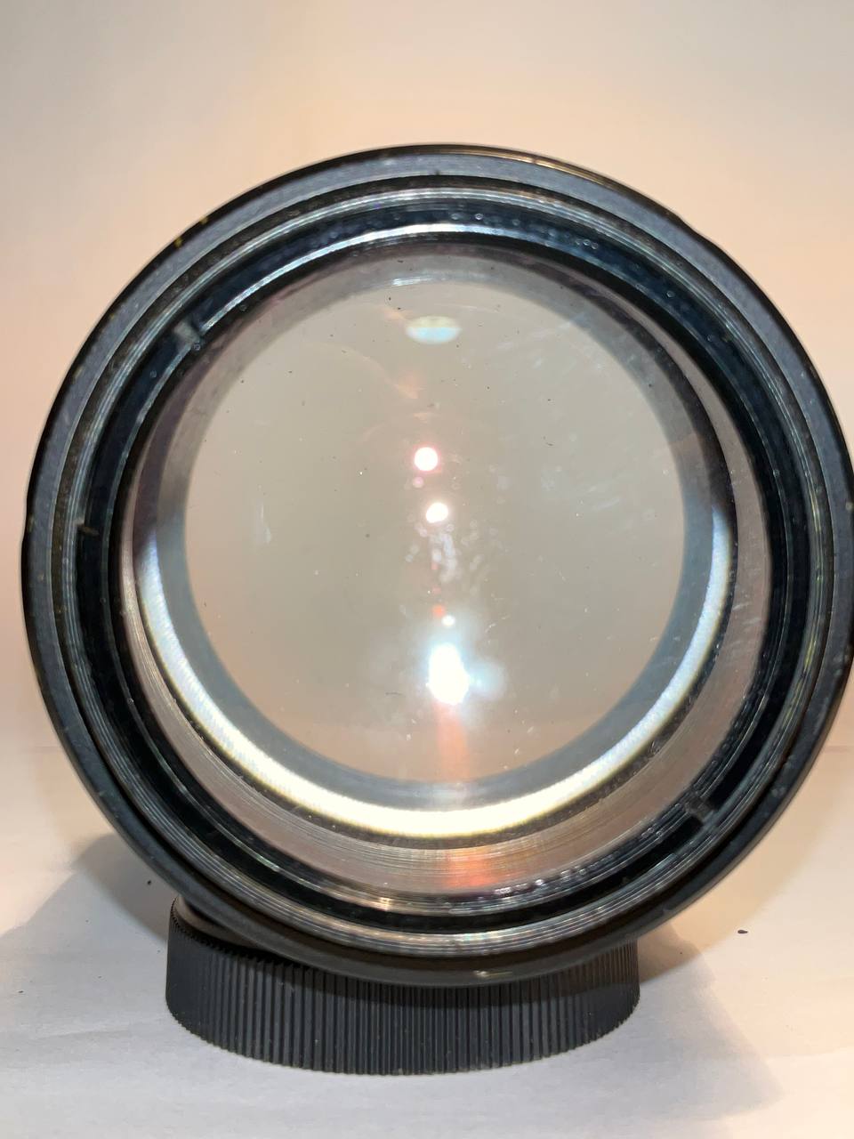 Custom Adapted RO-108-1 90mm f/2 Cinematic Lens | Red "P" Coating | M42 | (Portrait Only / As-Is)