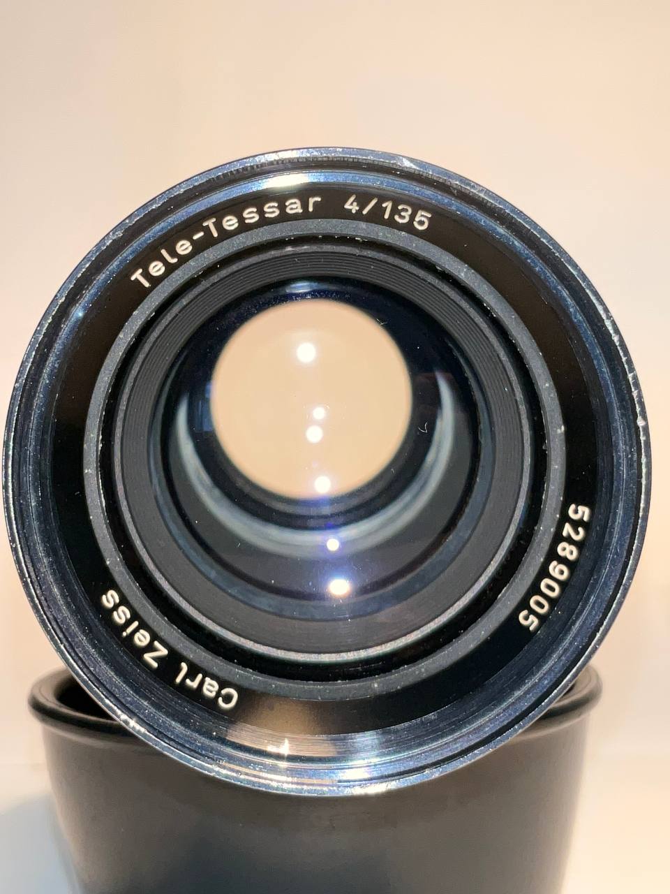 Carl Zeiss Tele-Tessar 4/135 – West German Precision Telephoto | Rollei QBM Mount | S/N 5289005 [Tested & Verified]